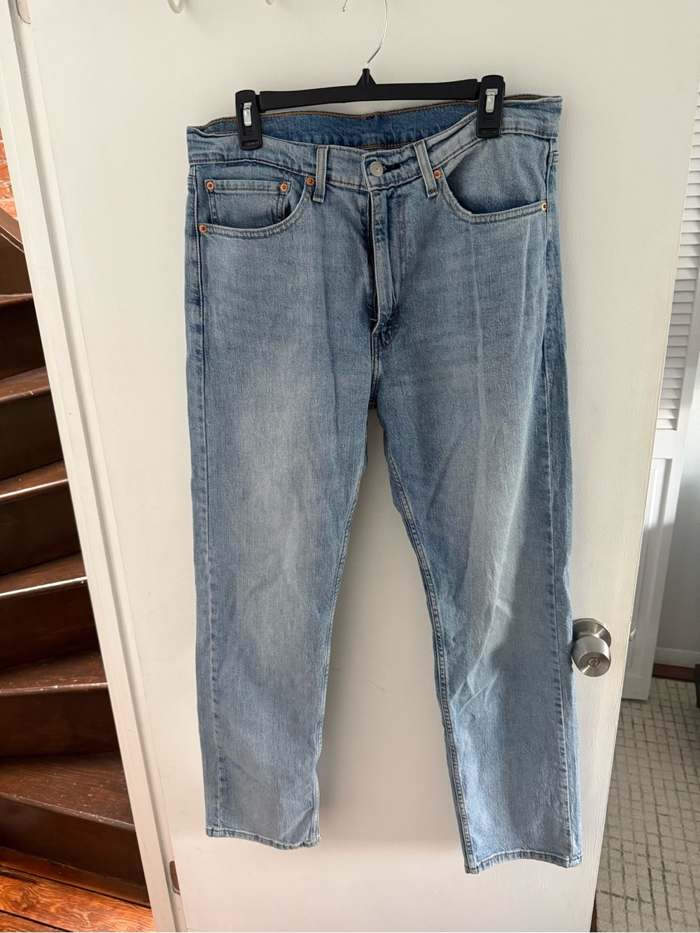Levi’s Mens 505 Blue Jeans W34 L32